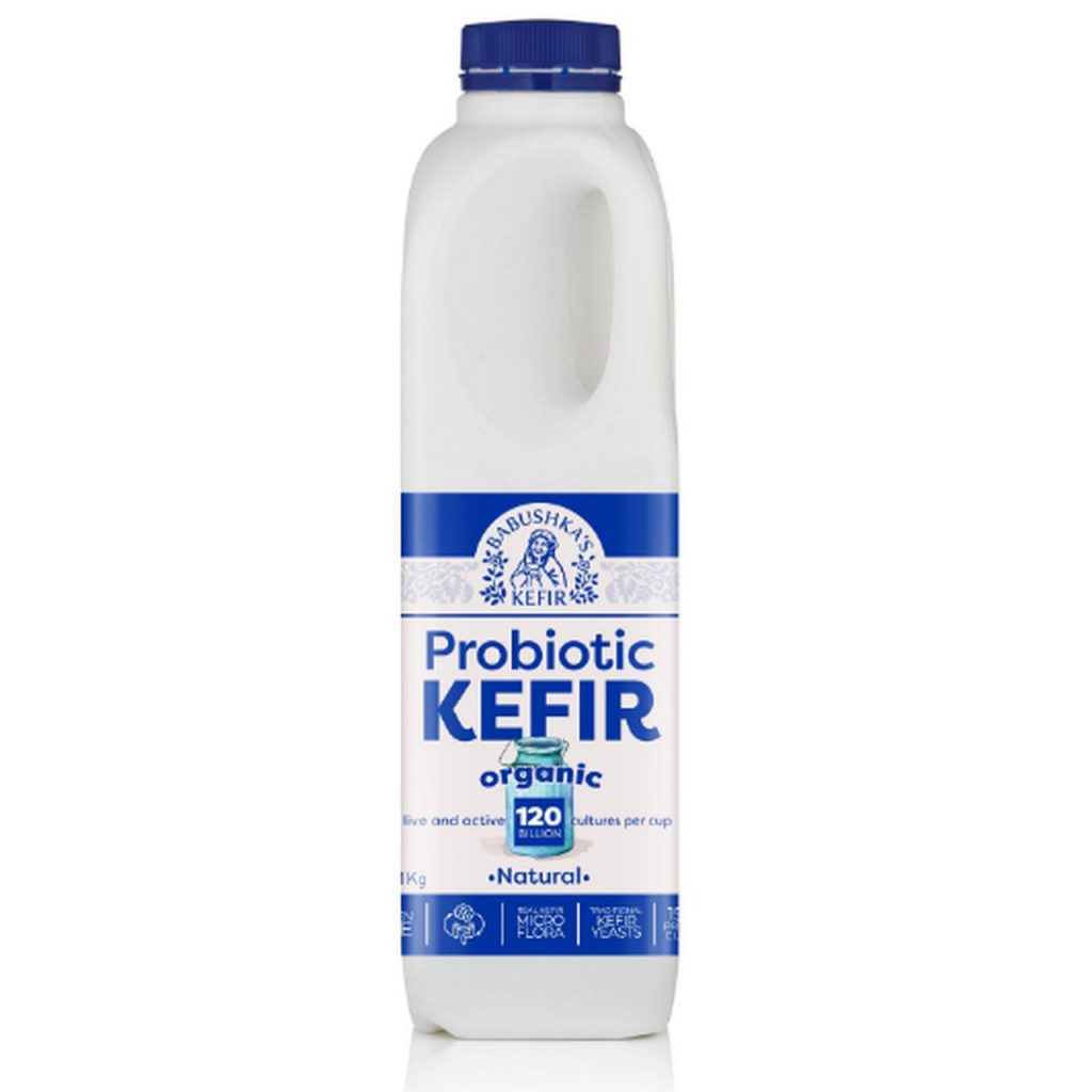 Babushka’s Probiotic Kefir Original Natural (Blue) Organically Grown