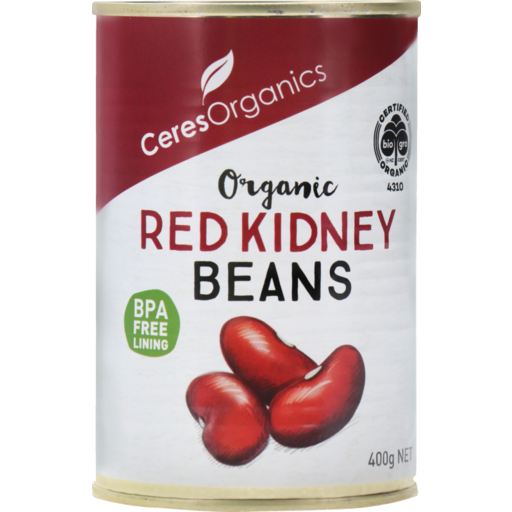 Ceres Org. Red Kidney Beans Organically Grown